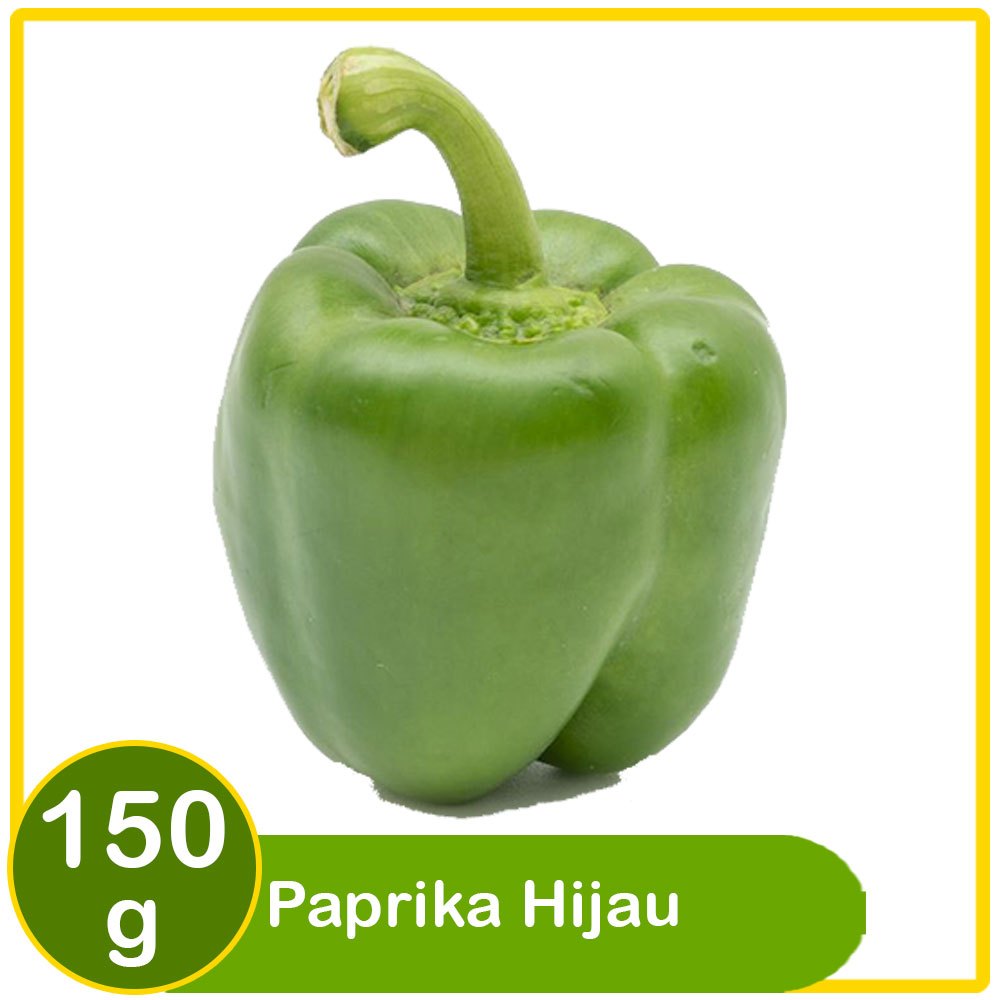 

Paprika Hijau 150g – Segar, Renyah, dan Kaya Nutrisi!