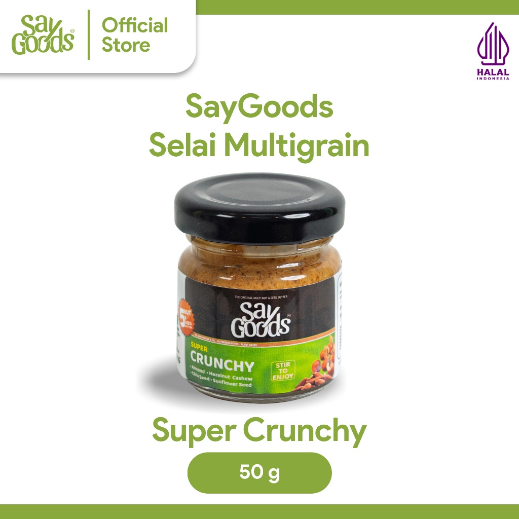 

SayGoods Selai Multigrain - Super Crunchy - 50 Gr