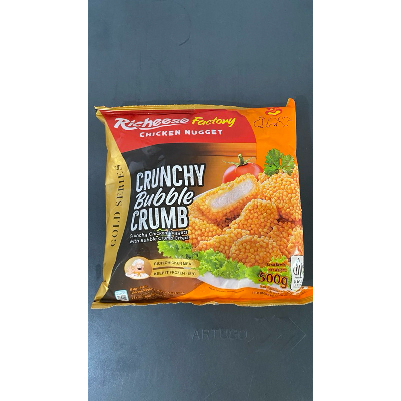 

RICHEESE FACTORY NUGGET CRUNCHY BUBBLE CRUMB 500G