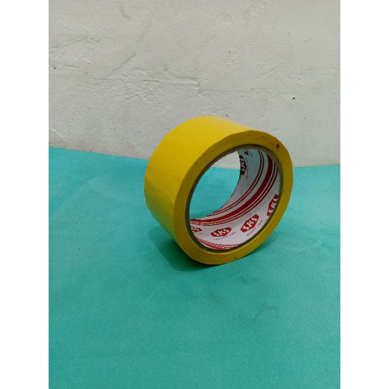 

Solasi atau Lakban Warna Kuning 48mm 60 yard