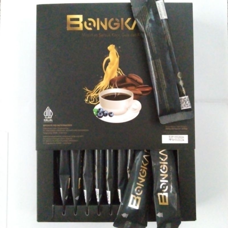 

Kopi Ginseng Stamina Untuk Kebugaran Tubuh Paket 10 Saset - Legal BPOM RI Herbal Alami