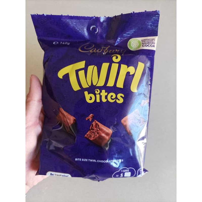 

Cadbury Twrill bites