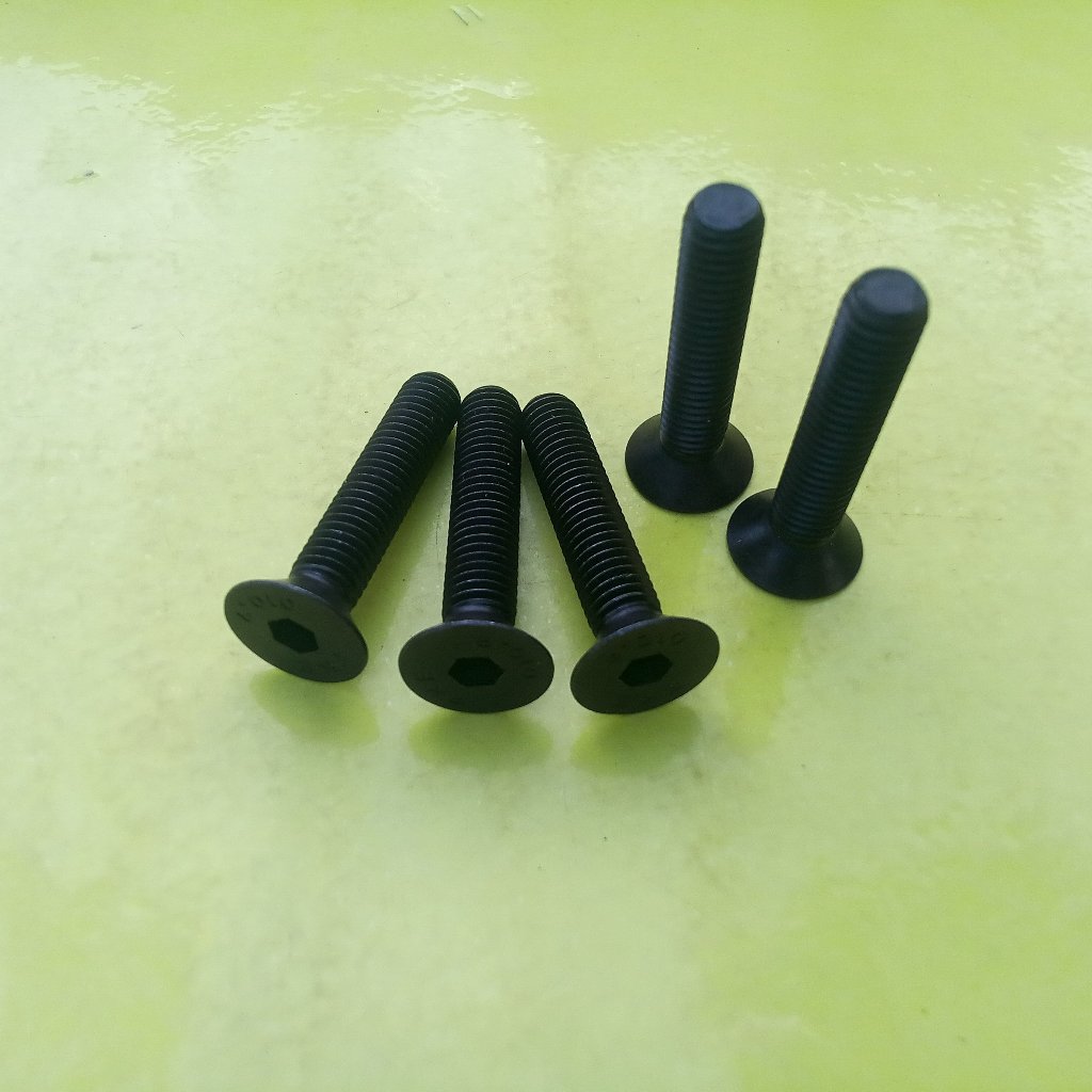 BAUT L VERSENG M6 X 40 BAJA / BAUT 10 KUNCI L4 / L 4 / BAUT JF L M6 / BAUT L M6 X 40 VERSENG / BAUT 