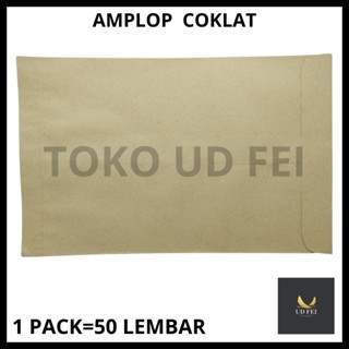 

(1 PACK) Amplop Coklat/ Amplop Coklat Besar/ Map Coklat