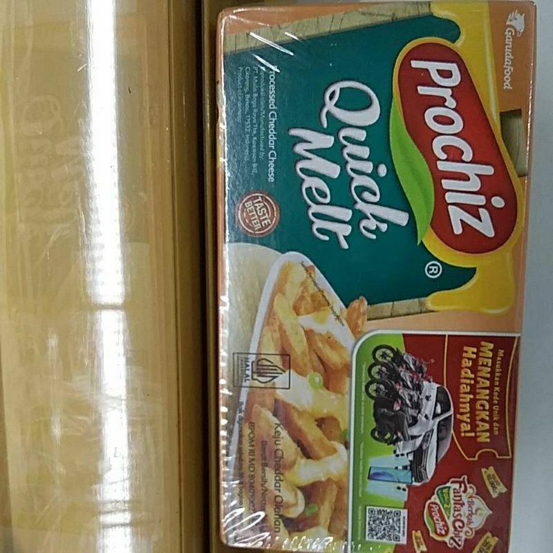 

Prochiz quick melt cheddar cheese 160 gr