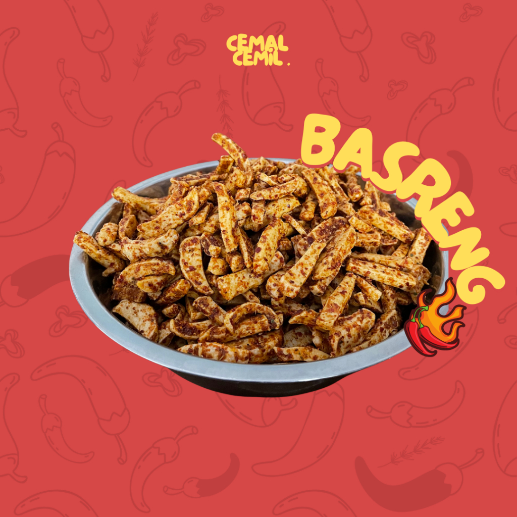 

READY STOCK | CEMALCEMIL | Keripik Basreng Aroma Daun Jeruk | 500gr