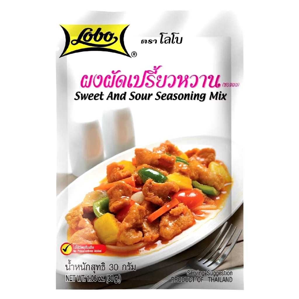 

HALAL Lobo Sweet and Sour Seasoning Mix 30 g