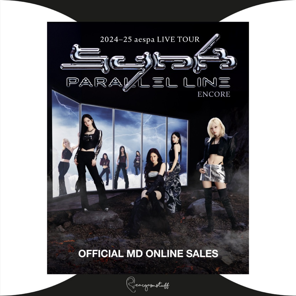 AESPA LIVE TOUR SYNK PARALLEL LINEANCORE OFFICIAL MD / MERCHANDISE / MERCH