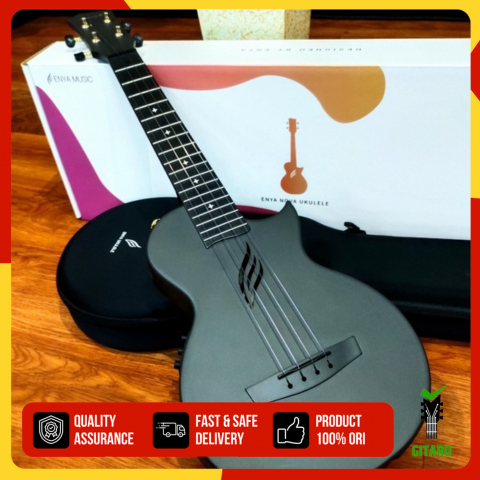 Ukulele Enya Nova UE Pro Ukulele Enya Elektrik Tenor Carbon Fiber
