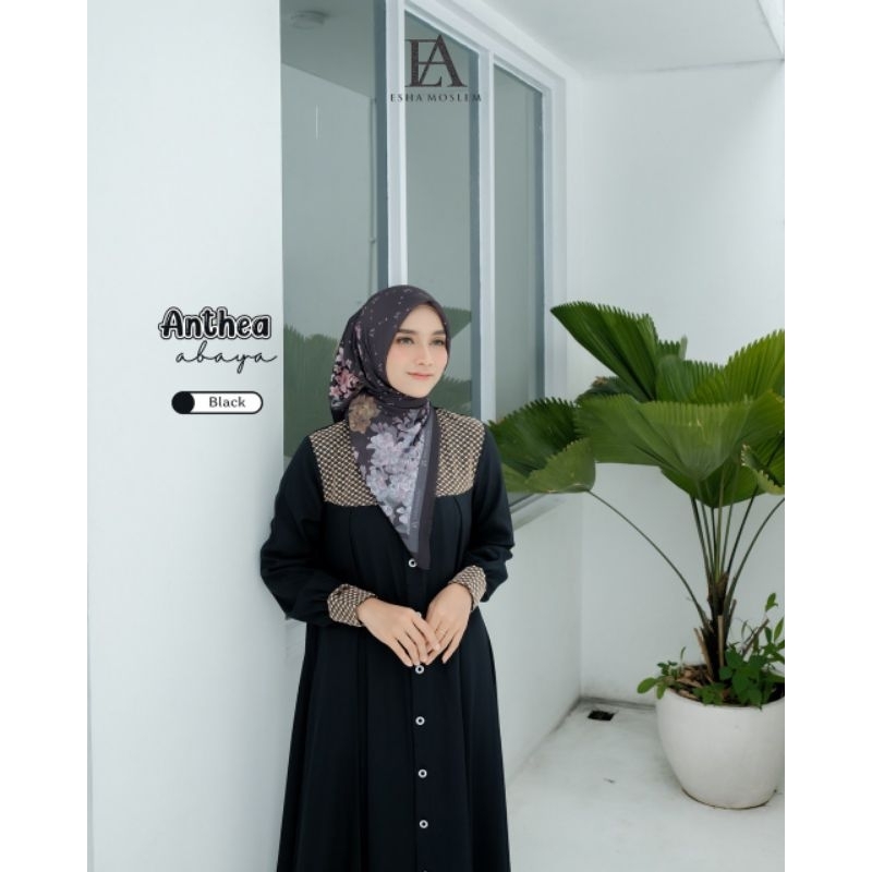 READY STOK ANTHEA ABAYA BY ESHA MOSLEM (SIAP KIRIM)