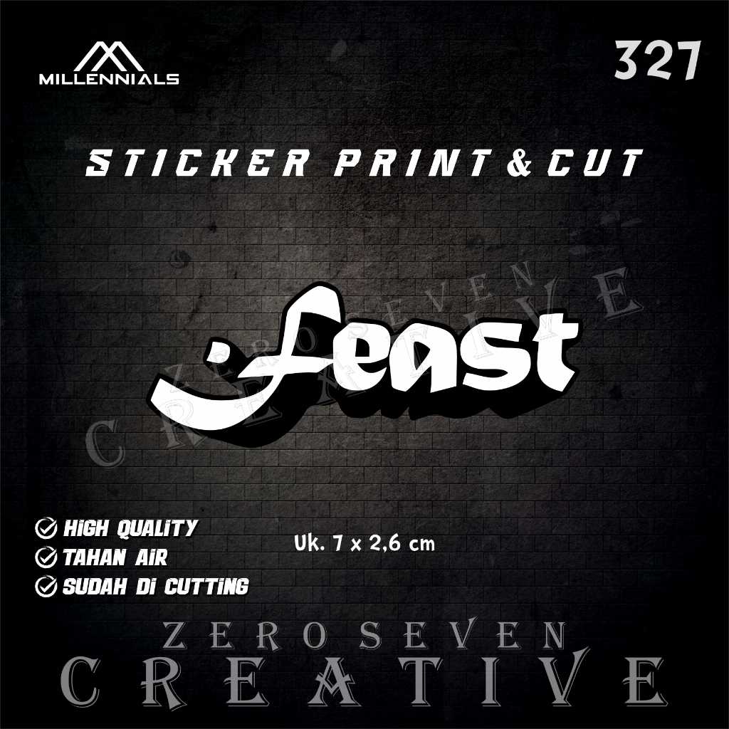 

STIKER BAND FEAST / RACING / STIKER VIRAL / LAPTOP / TUMBLER / AESTHETIC / VYNIL / ANTI AIR / PRINT & CUT