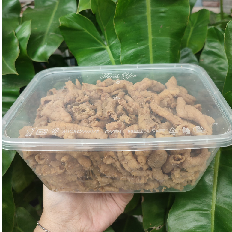 

Camilan Kering Usus kemasan tinwall 1000ml