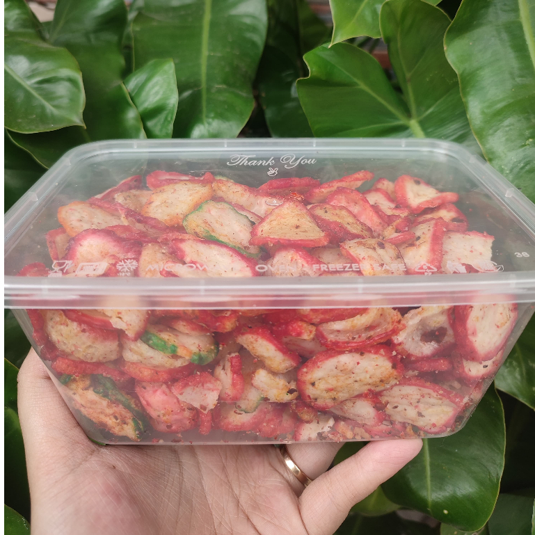 

Kerupuk Seblak Kering Gurih Renyak Kemasan Tinwall 750 ml