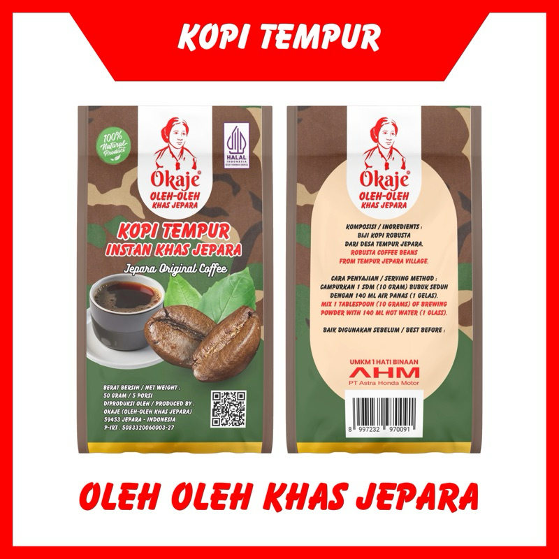 

OKAJE Kopi Tempur Instan Khas Jepara | Oleh Oleh Khas Jepara