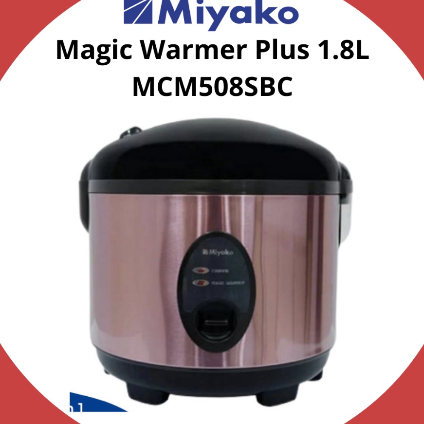 KP8 MIYAKO RICE COOKER MCM 5 SBC MAGIC WARMER PLUS 18LiterMCM5SBCMCM5SBCMCM5 SBCMCM5 SBCMCM 5SBCRICE