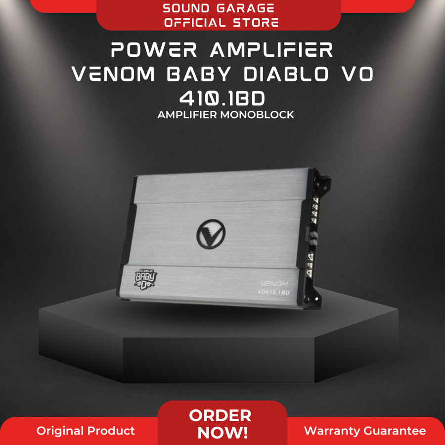 POWER AMPLIFIER MONOBLOCK VENOM BABY DIABLO VO 410.1BD