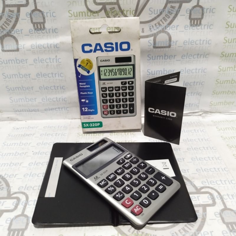 

Kalkulator CASIO SX-320P ORIGINAL PRODUCT