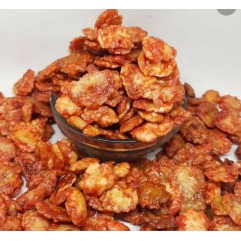 

KERIPIK MELINJO PEDAS MANIS KEMASAN 250 g, 500 g, 1kg