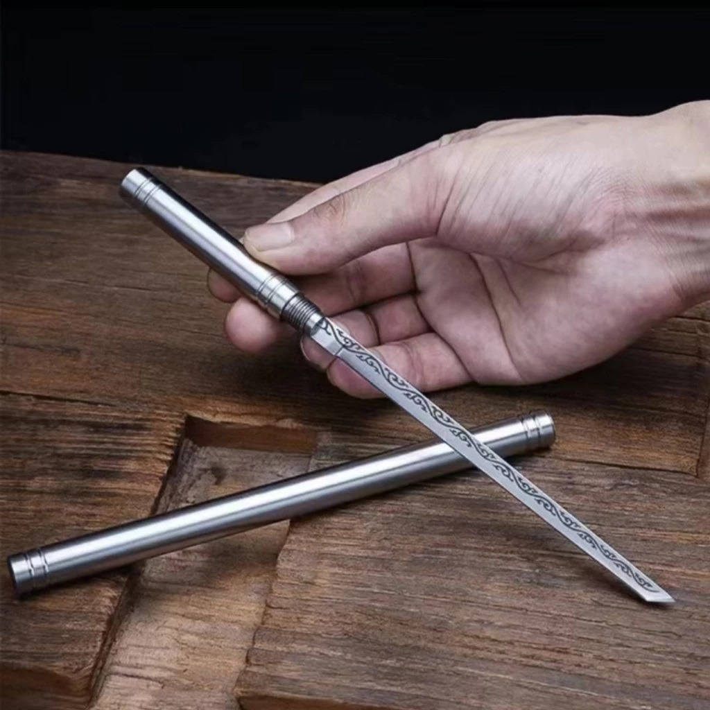 Pisau Tongkat Pisau Stick Wukong Tongkat Gokong Pisau Sayur Pisau Buah Pisau Mini Pisau Dapur