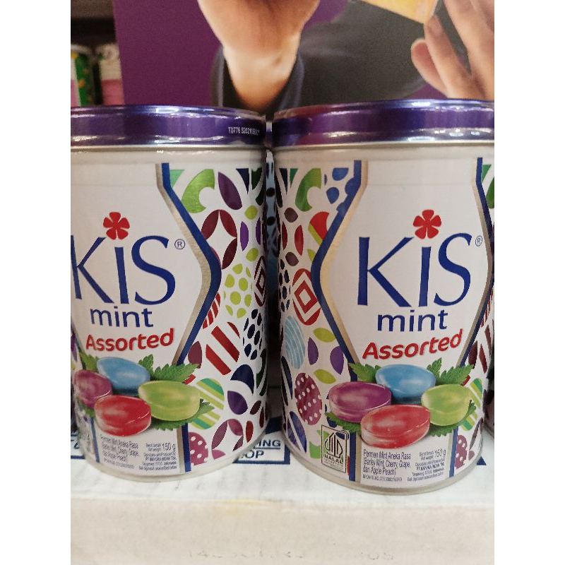 

Kiss Mint Candy Tin (Isi 150 Gr)