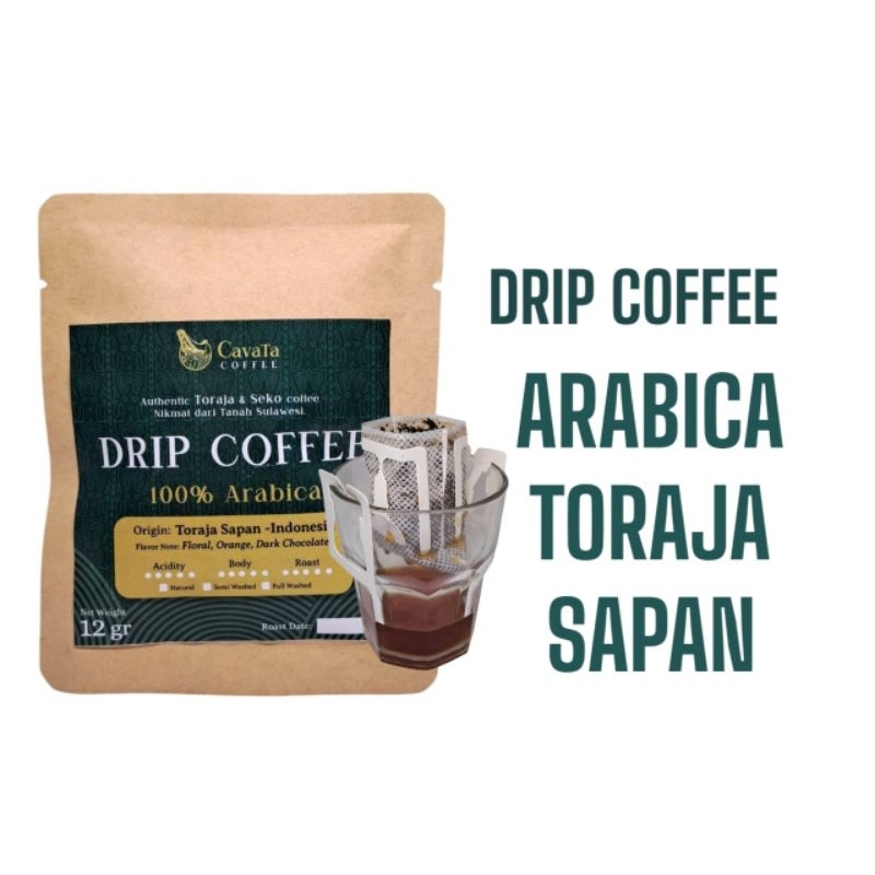 

Kopi Toraja Sapan (Drip Bag)