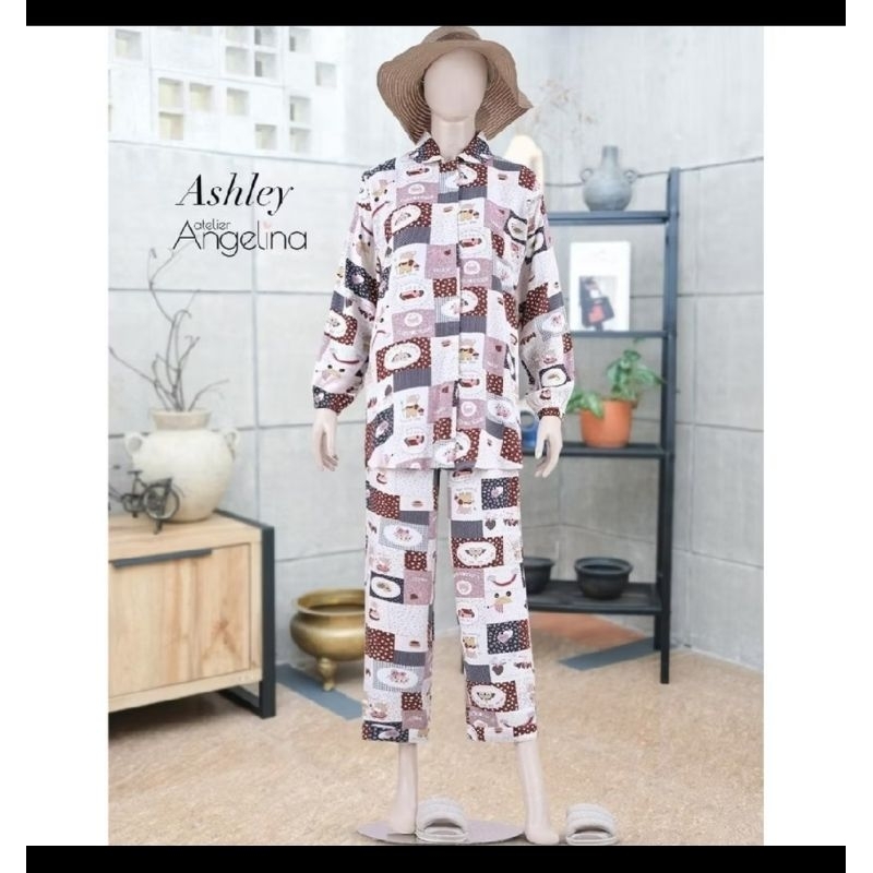ASHLEY PAJAMAS - ATELIER ANGELINA (KOREAN VISCOSE) size S