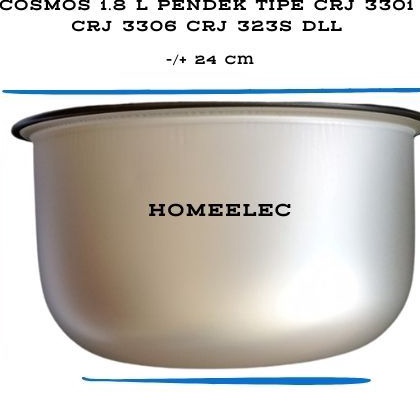 HJ6 PANCI TEFLON INNER POT MAGIC COM COSMOS 18 L PENDEK TIPE CRJ 331 CRJ 336 CRJ 323s dll