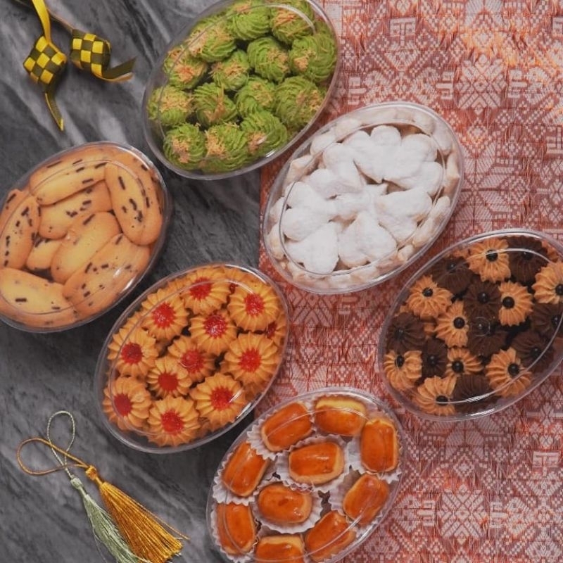 

Kue kering lebaran delicute - paket isi 6 pcs toples