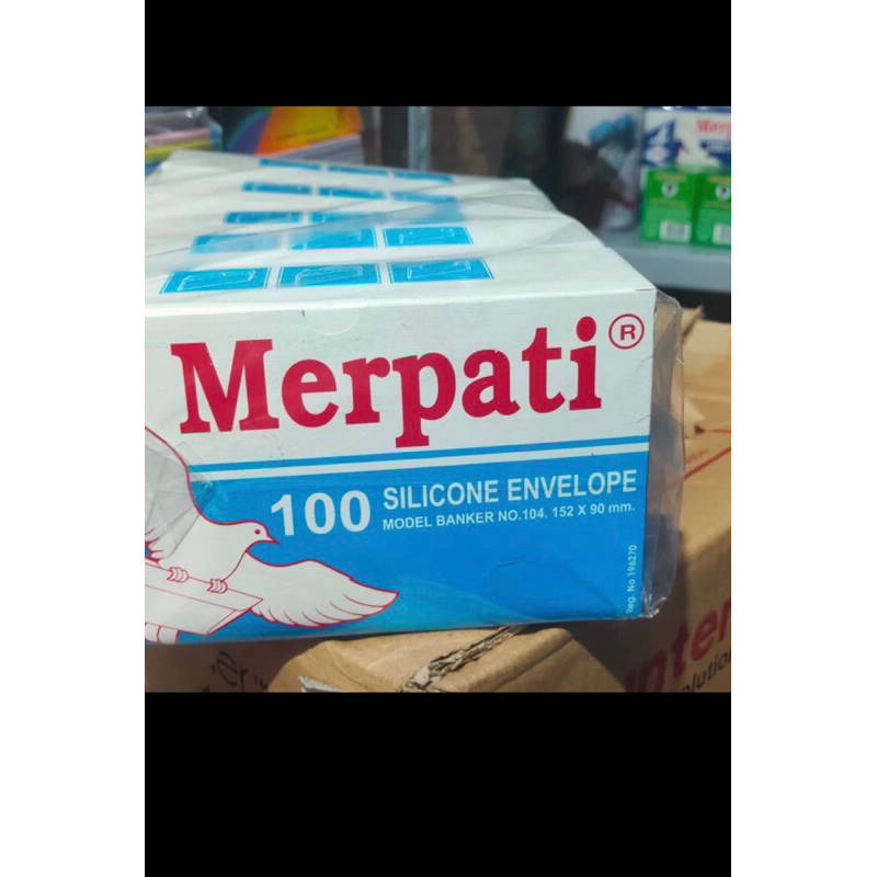 

Amplop merpati ( 152 x 90 mm )