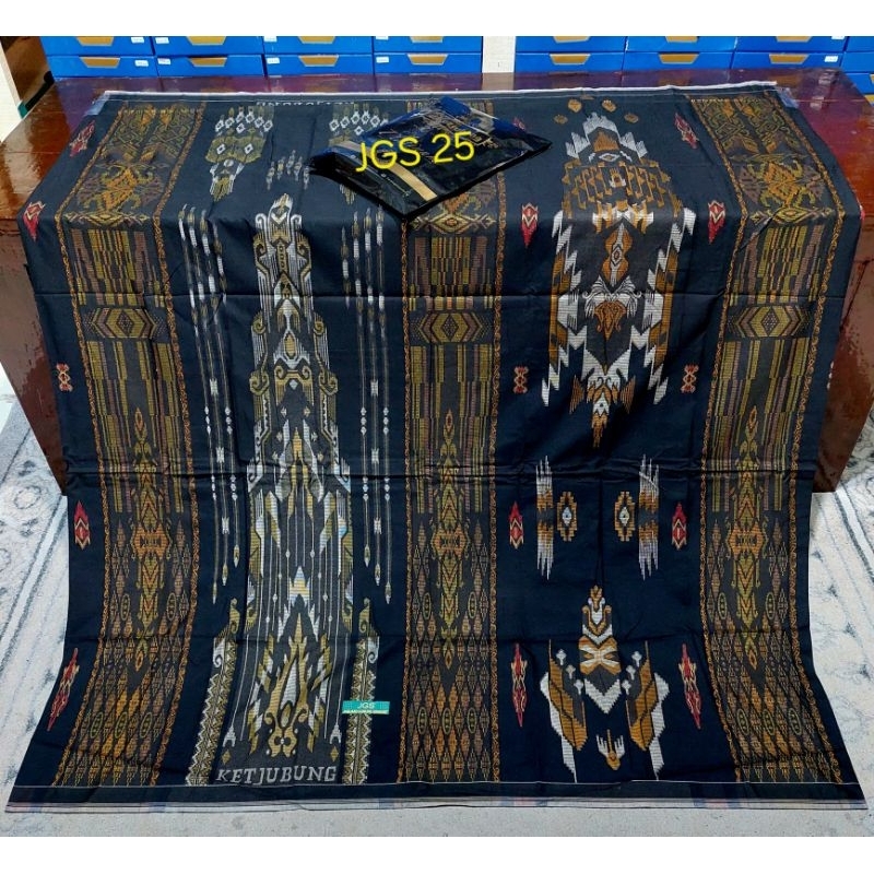 SARUNG KETJUBUNG SUPER PLATINUM GOLD SILVER