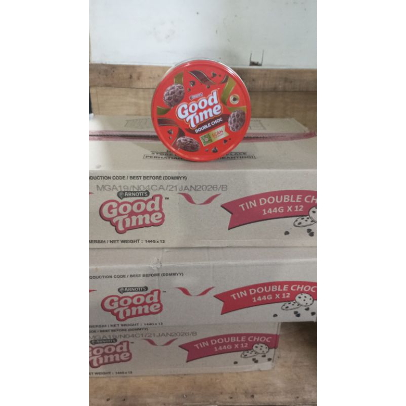 

biskuit good time yg manis dan renyah 1dus isi 12