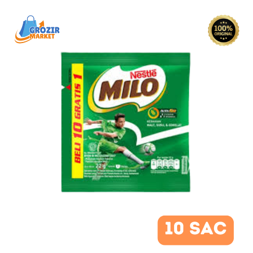 

Nestle Milo Bell 10 Sac gratis 1 sac (renceng)