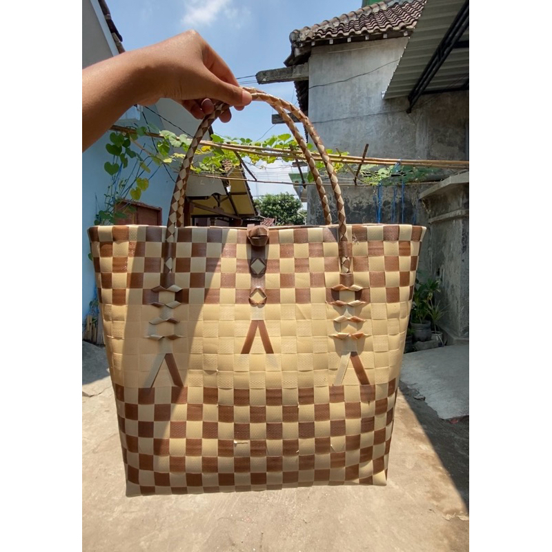 Tas Anyaman Plastik, Tas Belanja, Tas Hajatan