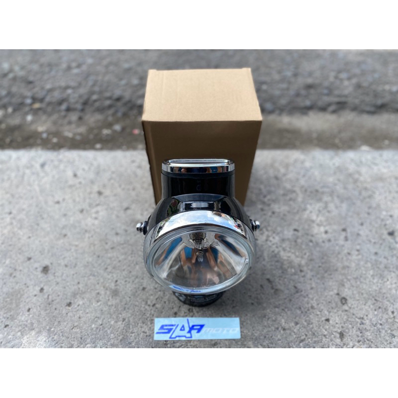 batok lampu cd spido reflektor jute bening lampu cd set