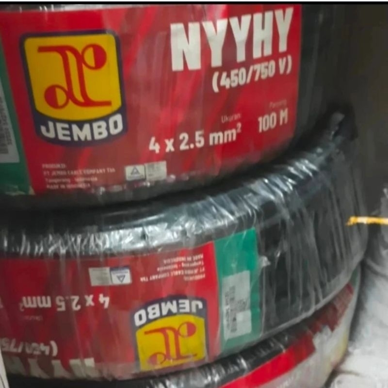 Kabel JEMBO NYYHY 4 x 2,5 mm 100 meter
