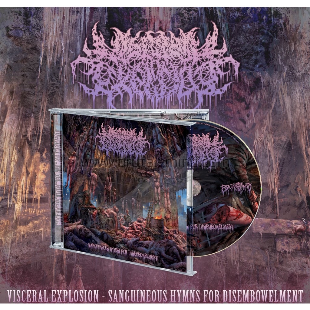 ORIGINAL CD VISCERAL EXPLOSION - Sanguineous Hymns For Disembowelment
