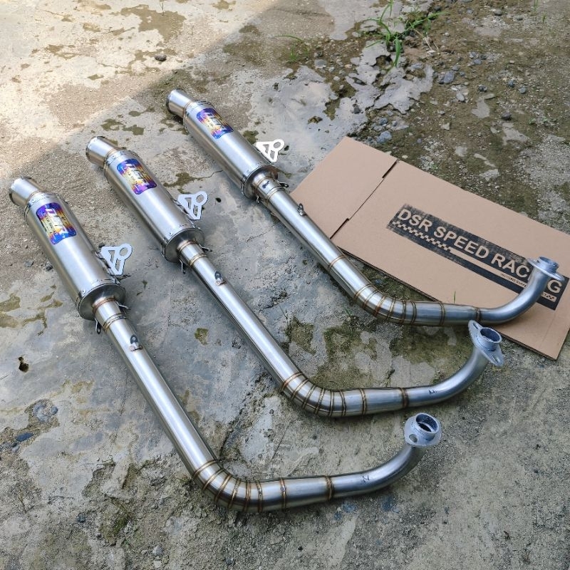 Knalpot Salemba Style Moncong Jebrag VARIO BEAT MIO AEROX NMAX - DSR SPEEDRACING