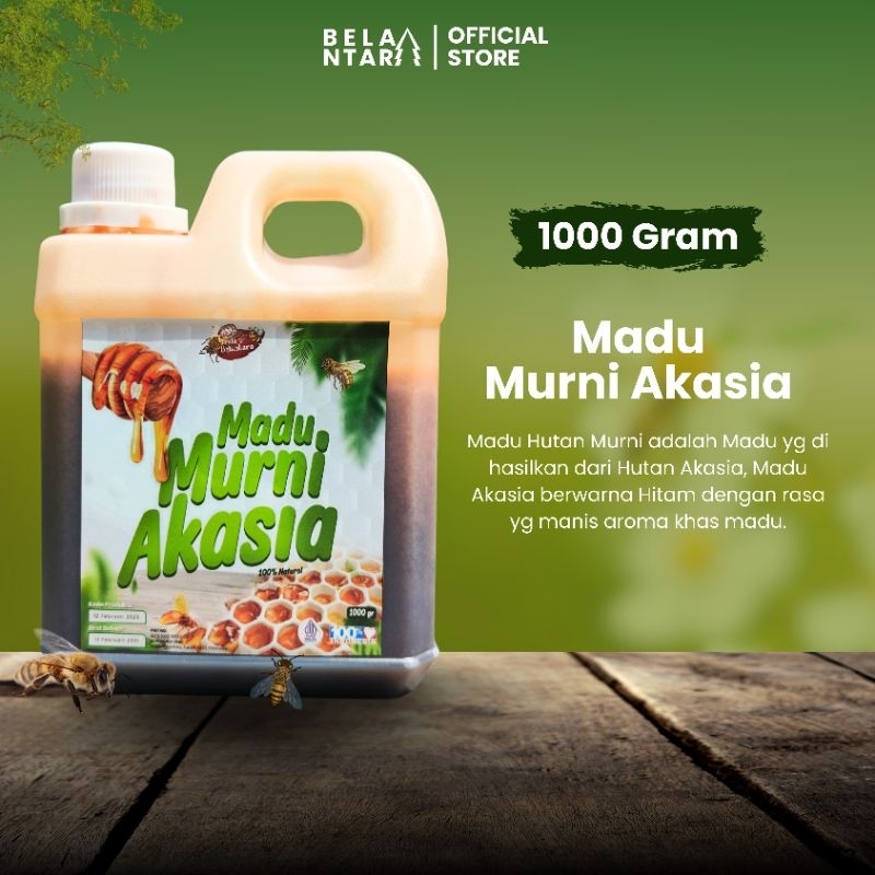 

Madu Murni Akasia 1000 gram