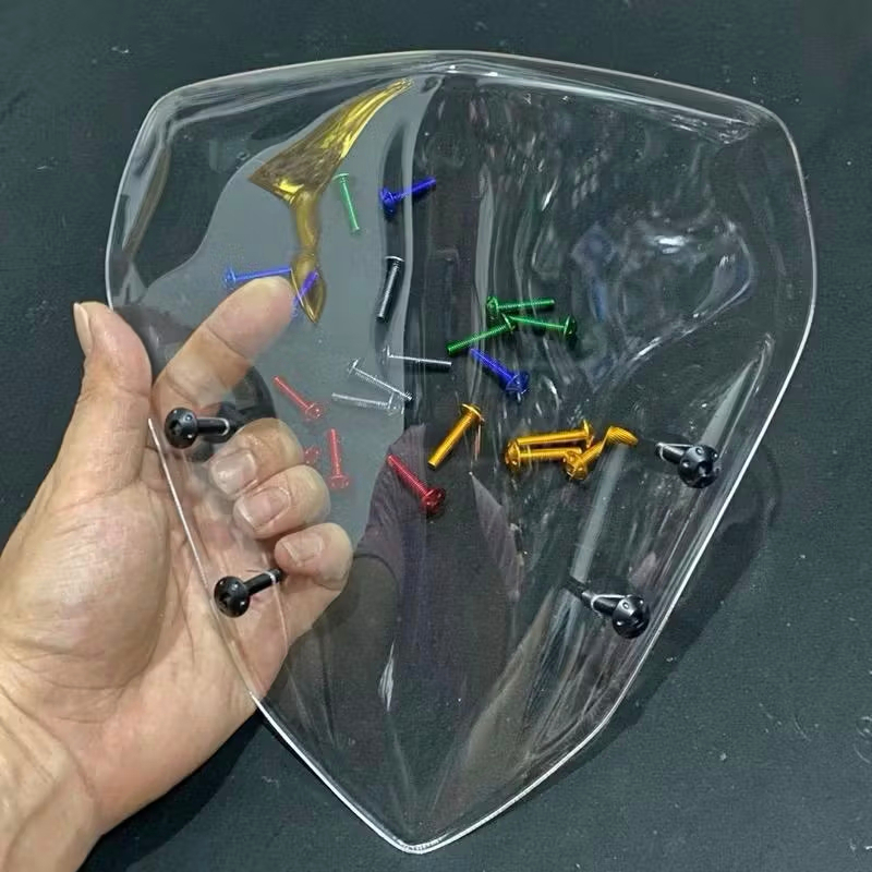 Visor Bening Aerox New Aerox Old + Baut Probolt/Paket Visor Bening Aerox Plus Baut Aerox Old New