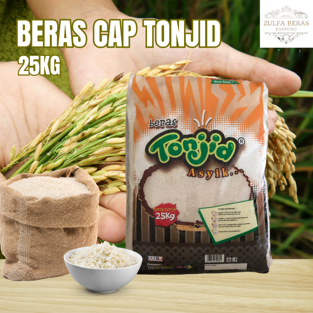 

Beras Cap Tonjid 25KG Beras Premium