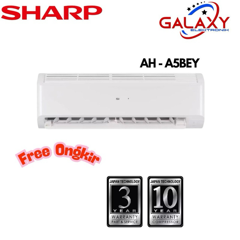 AC SHARP 1/2 PK  AH-A5BEY / AH-A7BEY / AH-A9BEY GARUDA SERIES