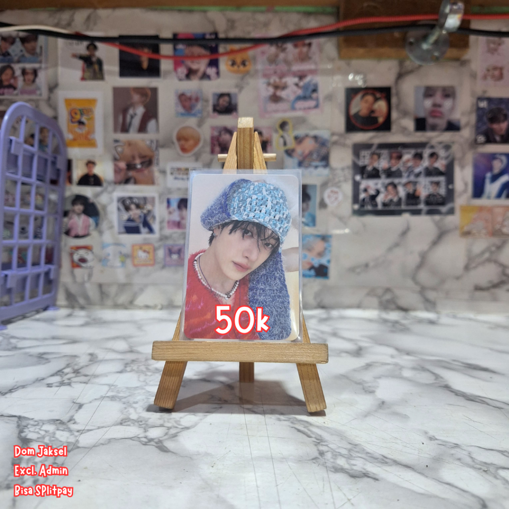 [BOOKED] PC Photocard Official Bangchan Bang Chan Stray Kids Album Boom ATE POB Only SKZ Bangchan Pa