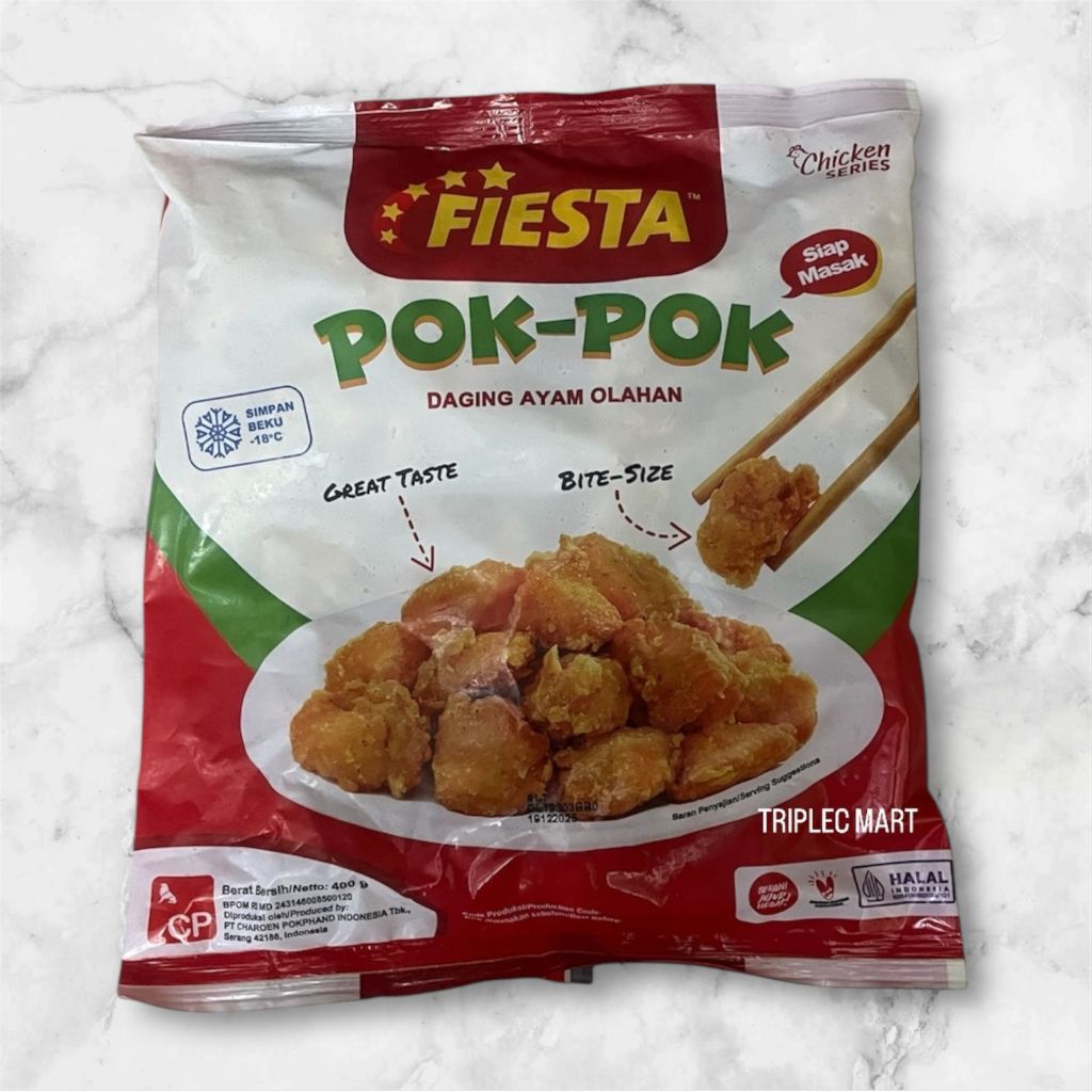 

Fiesta Pok - Pok Daging Ayam Olahan 400gr