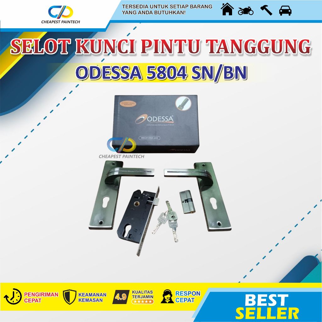 SELOT KUNCI PINTU ODESSA 5804 SN/BN