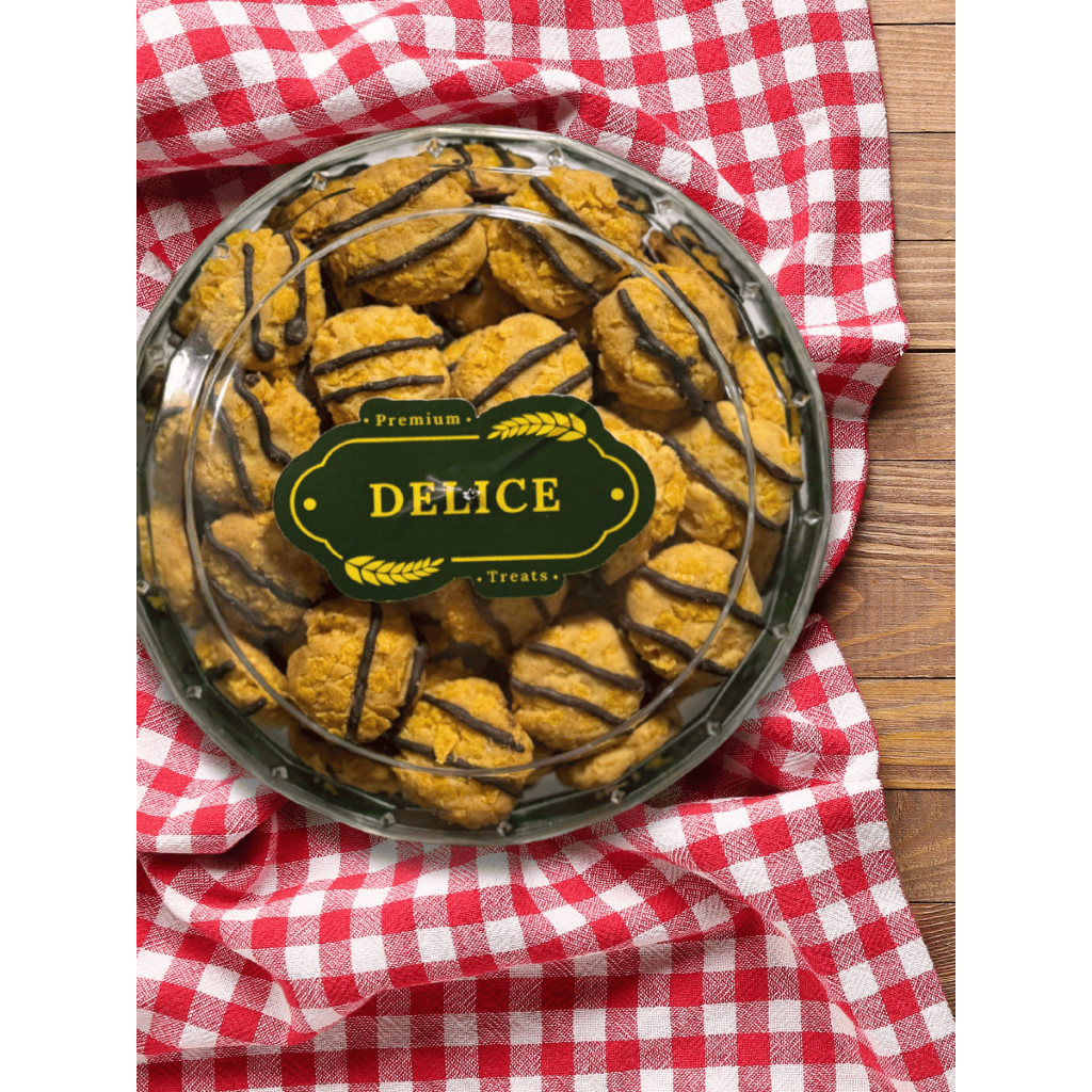 

Delice Premium Cornflake Cookies 350gr
