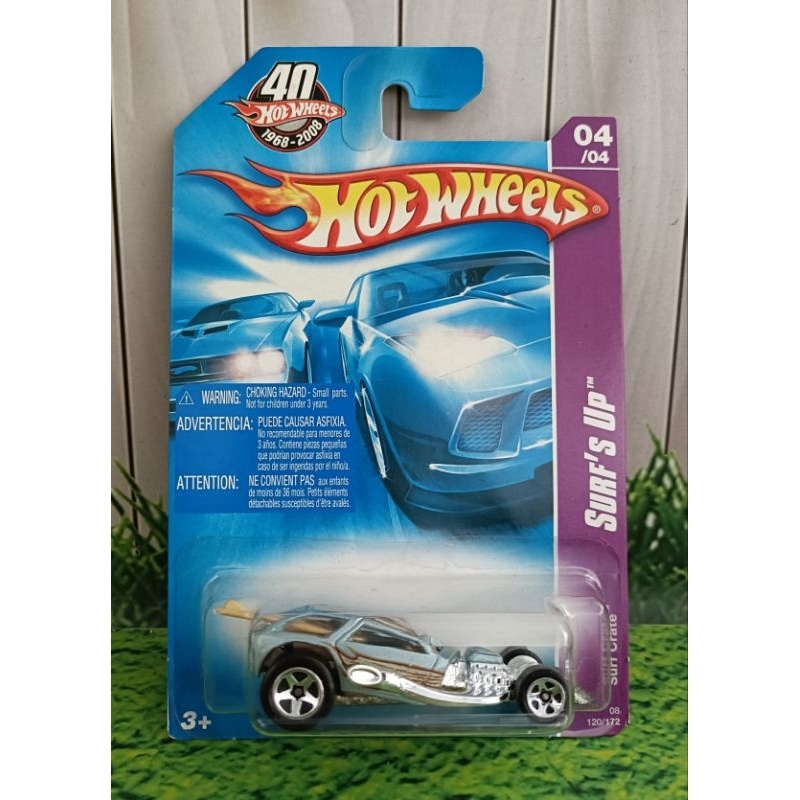 Hot Wheels Surf Crate Showroom Surf's Up