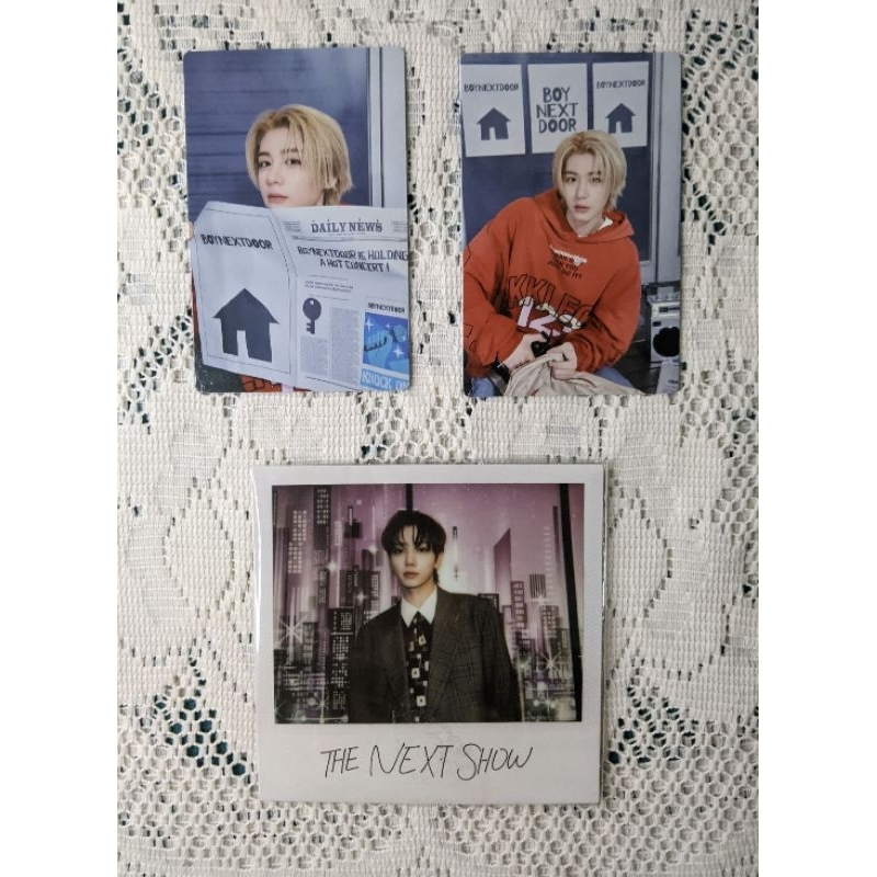 Official Photocard Leehan, Myung jaehyun BOYNEXTDOOR