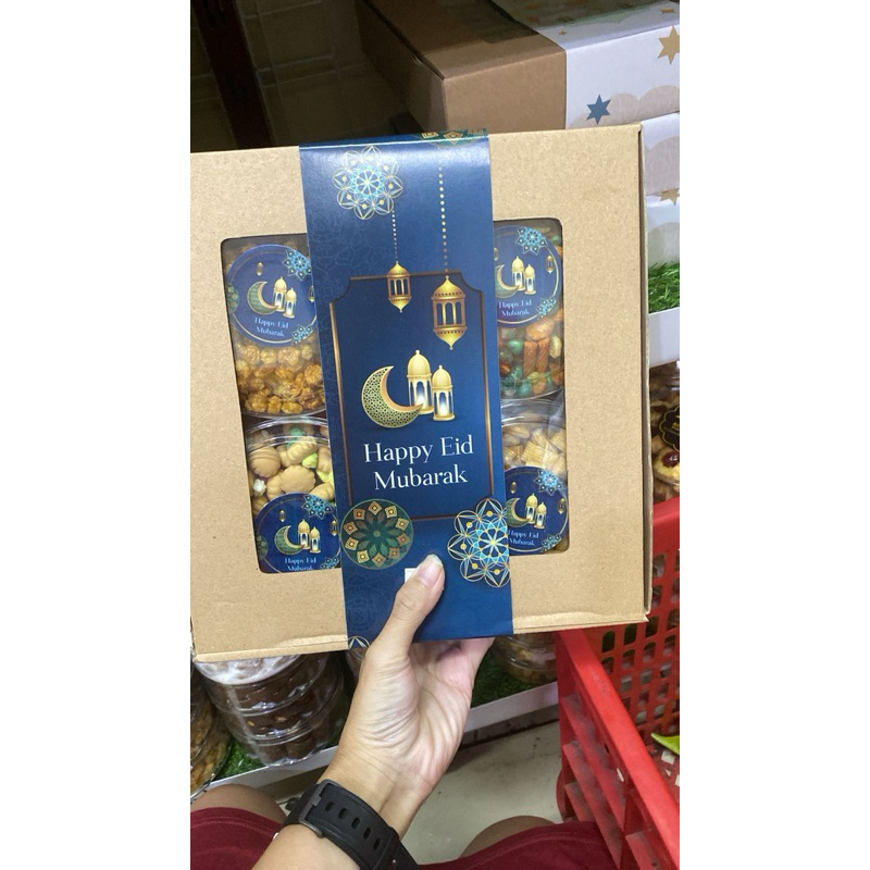 

Hampers lebaran mix kacang snack murah