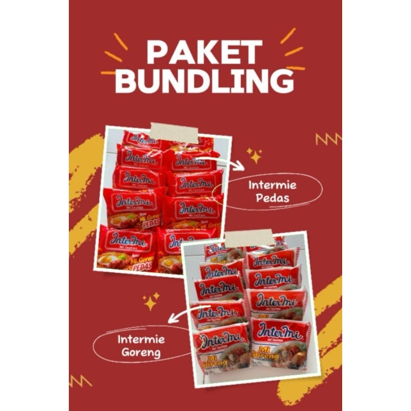 

Spesial Paket Bundling InterMi Pedas & InterMi Goreng [1 Dus] Isi 40 Bungkus