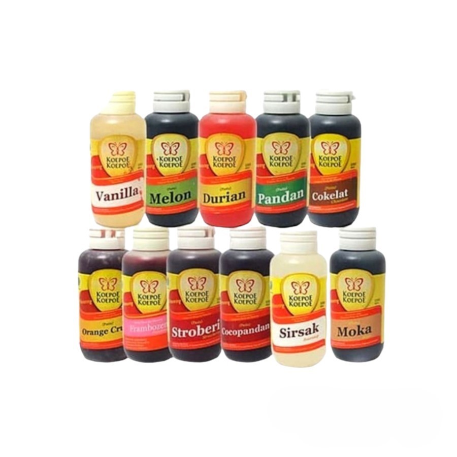 

KOEPOE PERISA PASTA CAIR / AROMA MAKANAN / ESENS MAKANAN PERISA PEWARNA 60 ML